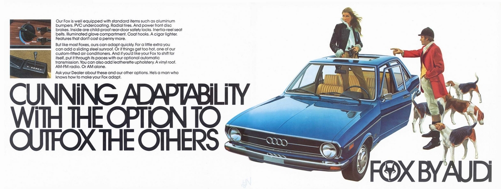 1974 Audi Fox Brochure Page 5